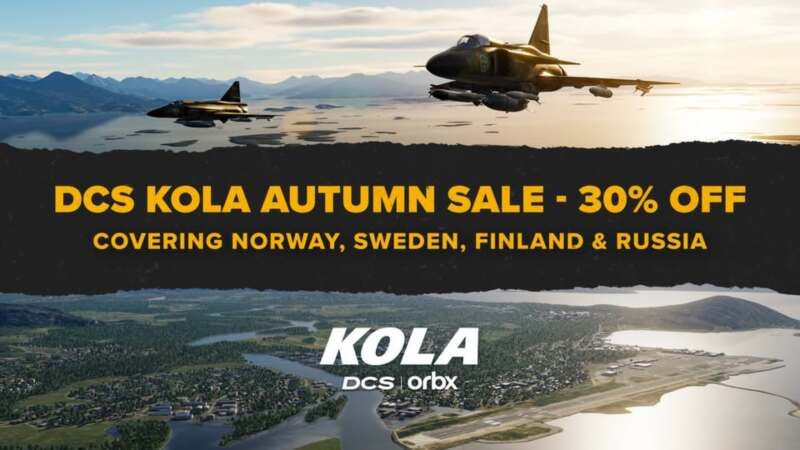 ORBX Launches Kola Peninsula Map for DCS - Now 30% Off for a Limited Time