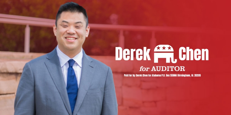 First-time candidate Derek Chen lands two powerhouse endorsements in bid for Alabama State Auditor