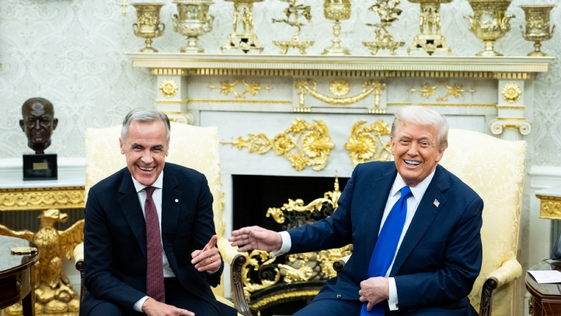 Carney and Trump: A Collision Avoided, Save for a Nasty Comment or Two