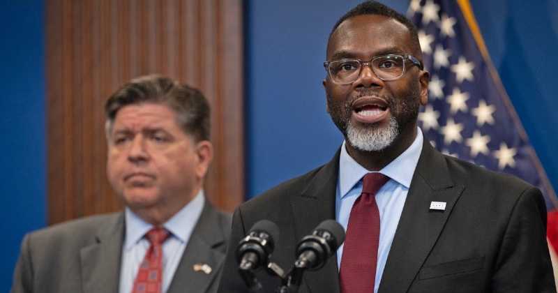 Trump says Gov. JB Pritzker and Chicago Mayor Brandon Johnson 'should be in jail'