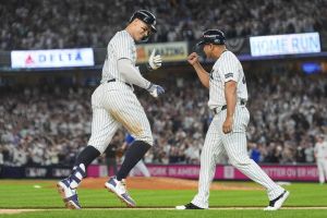 SOURCE SPORTS: Aaron Judge, Jazz Chisholm Force Game 4 In ALDS After 8-4 Rally Win Against Blue Jays