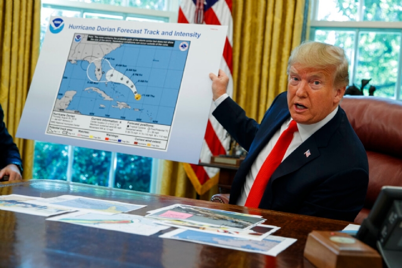 Trump's new head of NOAA was implicated in Alabama's Hurricane Dorian 'Sharpiegate'