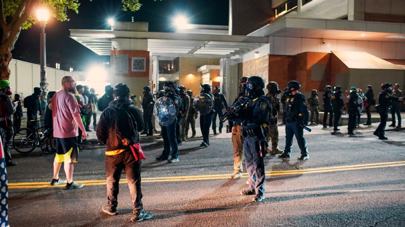 Before Trump Ordered In Troops, Federal Officers Called Portland Protests 'Low Energy'