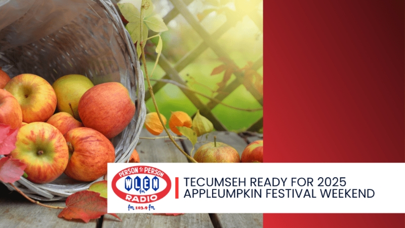 Tecumseh Ready for 2025 Appleumpkin Festival Weekend