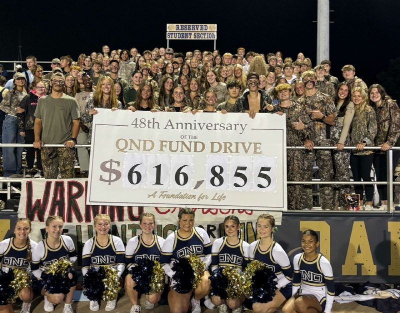Record breaking support marks another banner year for QND Fund Drive