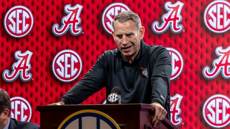 Photos: Alabama men's basketball at 2025-26 SEC media days