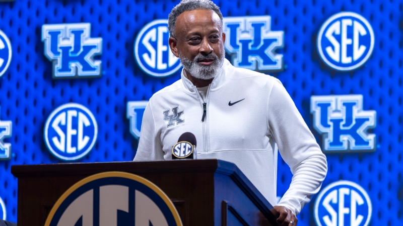 Kentucky basketball programs preview season at 2025 SEC Media Days in Birmingham