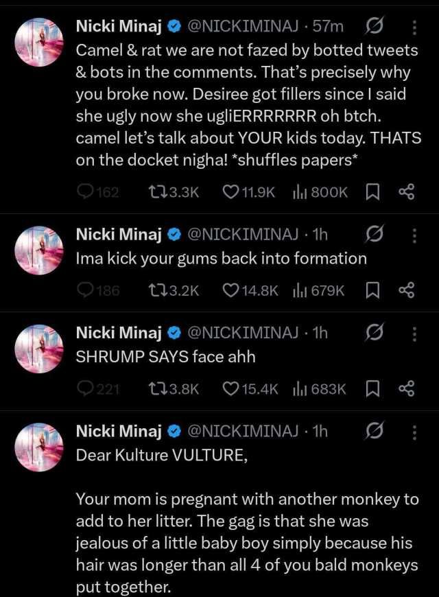Cardi Says She Feels Like A "Lioness" After Going To War With Nicki Minaj Over Kids