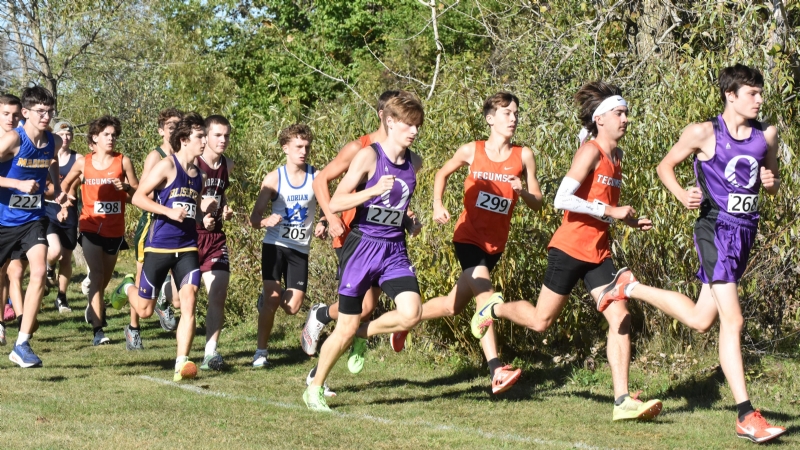 PHOTOS: Adrian wins boys Lenawee County Cross Country Championship