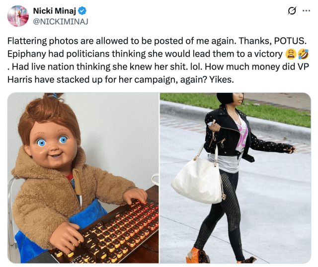 Nicki Minaj Sparks Outrage After Praising Donald Trump While Mocking Cardi B