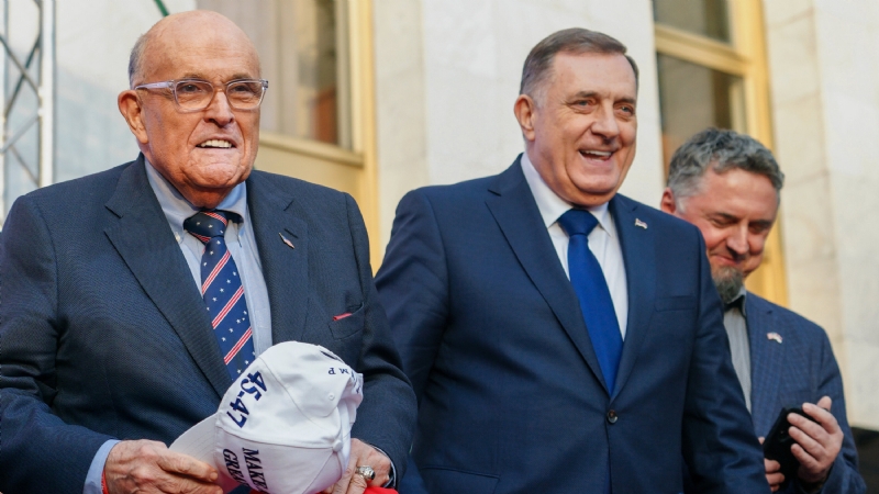 Trump Allies Push to Bolster Putin-Backed Balkans Leader