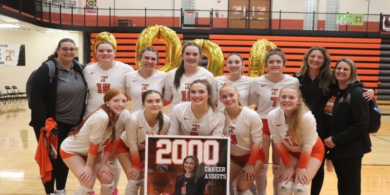 Tecumseh's Gnodtke sets career assist milestone in sweep, Fanzler leads Lenawee Christian