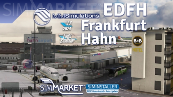 MM Simulations Releases Frankfurt Hahn Airport (EDFH) for Microsoft Flight Simulator 2020 and 2024