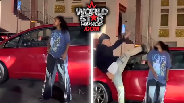 “I Don’t Hit Women… But These Feet Work! Dude Kicks Woman In The Face After She P