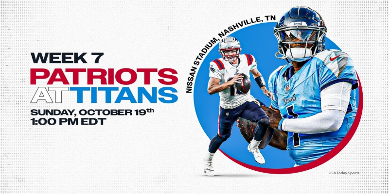 Tennessee Titans vs. New England Patriots: Live coverage, breaking news, and highlights