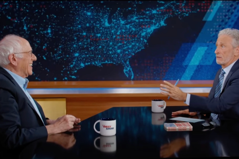 Bernie Sanders gives credit to Trump for acknowledging that the 'system is broken'