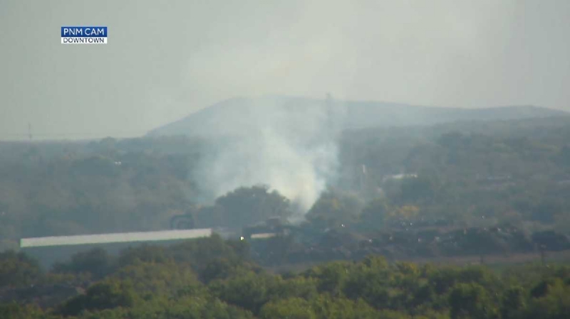 Bosque fire response underway in Albuquerque