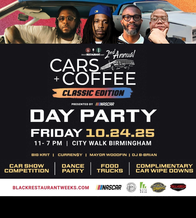 NASCAR's Cars and Coffee Car Show | City of Birmingham, Alabama