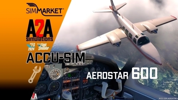 Take Flight in the A2A Accu-Sim Aerostar 600 for Microsoft Flight Simulator