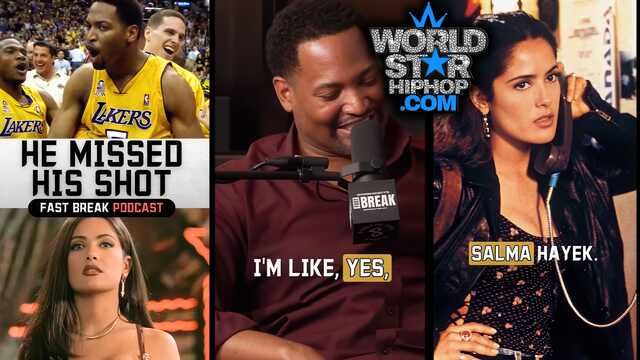 Robert Horry Thought He Was Going On A Date With Salma Hayek, But Her Boyfriend Edward Norton Was Th