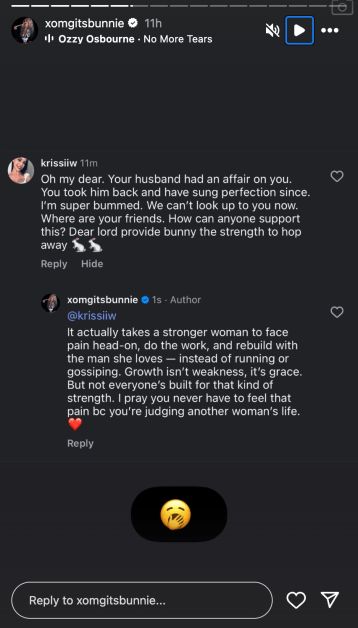Bunnie XO Defends Marriage After Jelly Roll Cheating Revelation