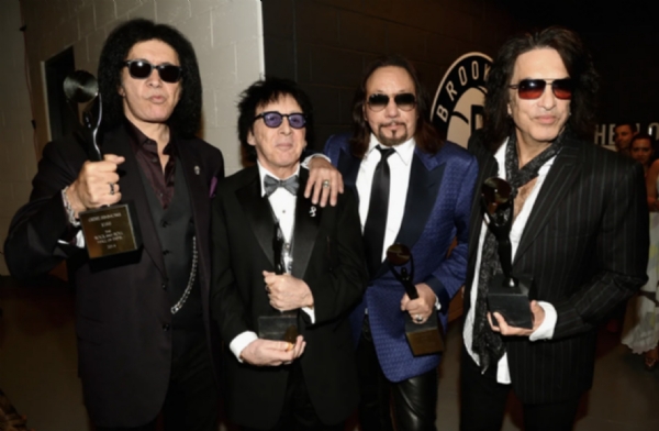 Kiss' Gene Simmons, Paul Stanley, And Peter Criss Mourn Ace Frehley At Private Funeral Service