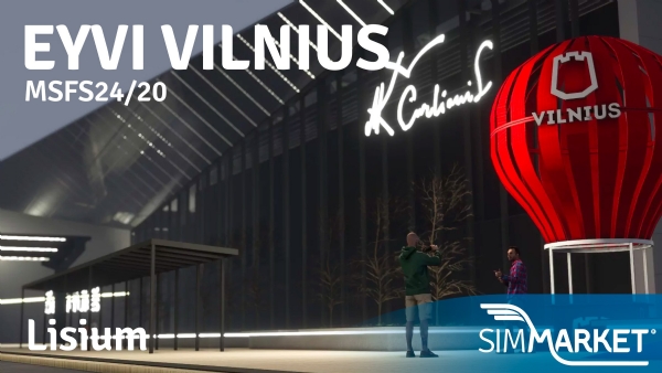 Lisium Takes You to the Baltics with Vilnius International Airport (EYVI)