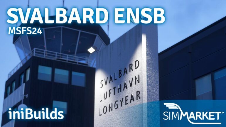Fly to the Edge of the Arctic with iniBuilds' Svalbard Airport (ENSB)