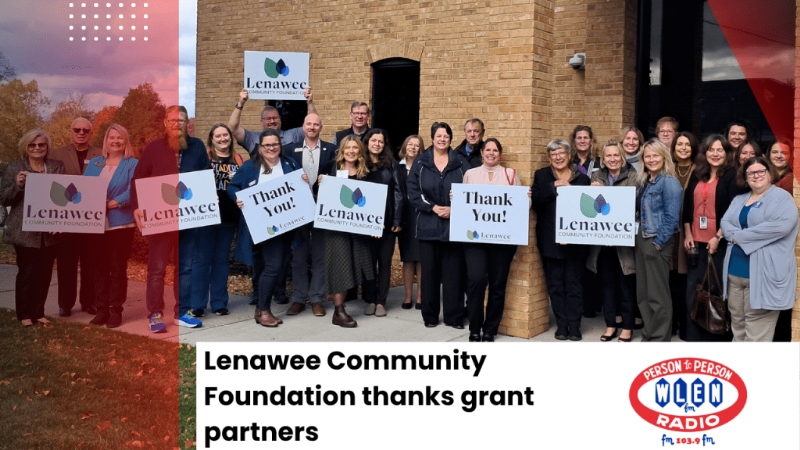 Lenawee Community Foundation thanks grant partners