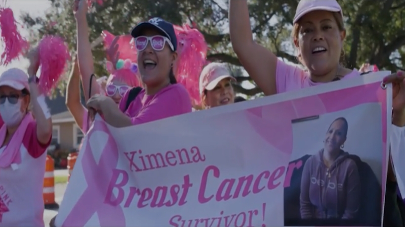 The American Cancer Society holds record-breaking 'Making Strides Against Breast Cancer 5k'