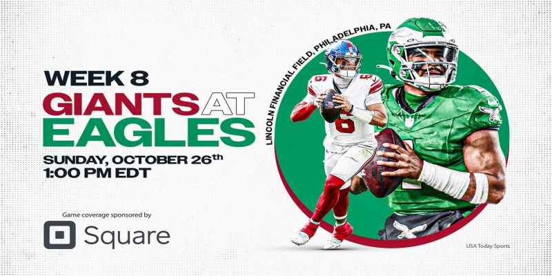 New York Giants vs. Philadelphia Eagles: Live coverage, breaking news, and highlights