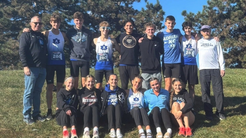 Adrian cross country punches tickets to state finals; Salazar Jr. and Skeels win race