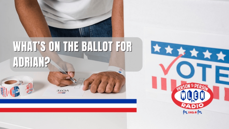 What's on the Ballot for Adrian?