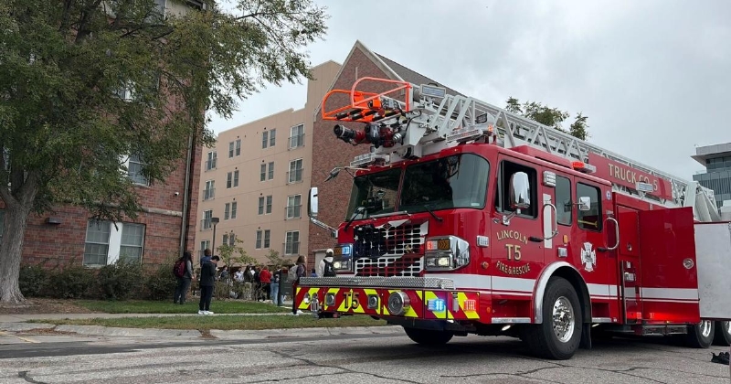 BREAKING: Laundry fire reported at UNL residence hall