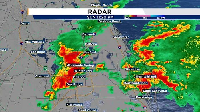 Here's why the rain was so heavy in Central Florida Sunday