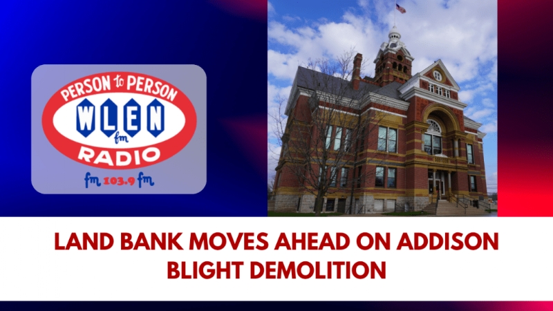 Land Bank Moves Ahead on Addison Blight Demolition