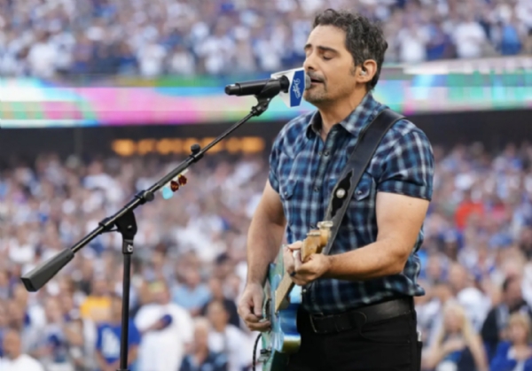 Brad Paisley Jokingly Refers To Himself As "Mr. More Baseball"
