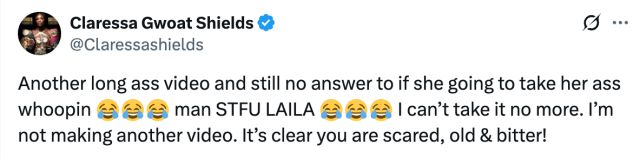 Laila Ali Delivers Final Blow To Claressa Shields In Years-Long Boxing Feud