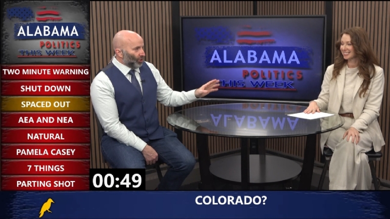 End for shutdown soon, Colorado mad about Space Command, Pamela Casey, and more on Alabama Politics 