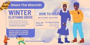 Share the Warmth: Winter Clothing Drive