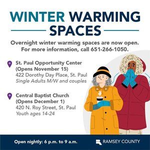 Twin Cities Winter Warming Spaces