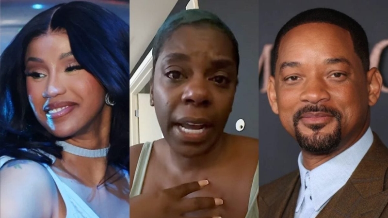 Cardi B U-Turns On Tasha K Truce After Will Smith Gay Accusations