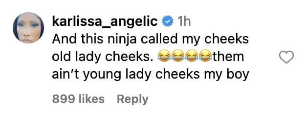 Jaidyn Alexis Flashes BBL For Blueface, Karlissa Saffold Clowns Her: "Them Ain't Young Lady Cheeks"