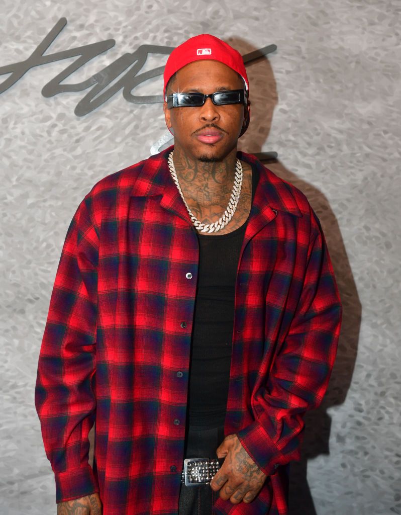 YG Volunteers At Compton Food Drive Under Armed Guard