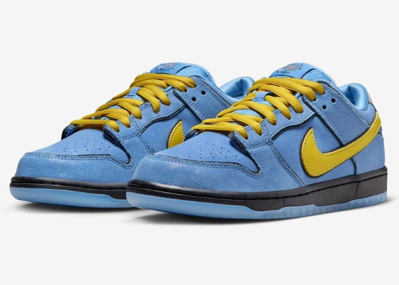 Nike SB Dunk Low x The Powerpuff Girls "Bubbles" Revealed