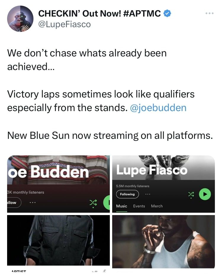 Lupe Fiasco & Joe Budden Go Back And Forth Over Andre 3000 Criticism