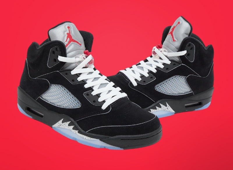 A Detailed Look At The Air Jordan 5 "Black Metallic Reimagined"