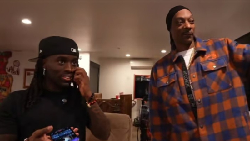 Snoop Dogg Stuns Kai Cenat With Tour Of His Studio Compound