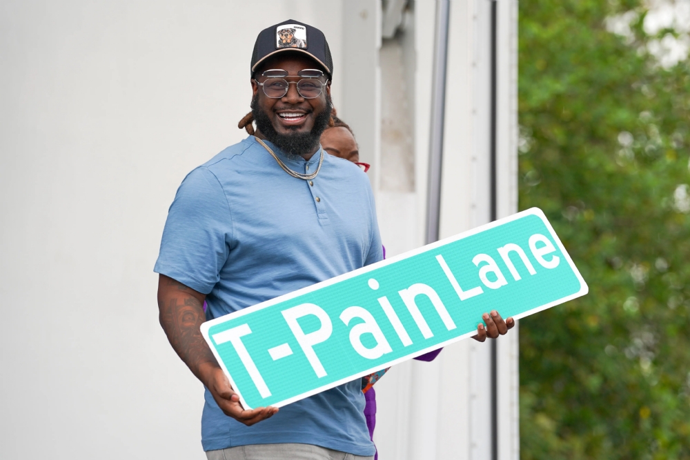 Can't Believe It: T-Pain Is Honored With A Street Renaming In Tallah