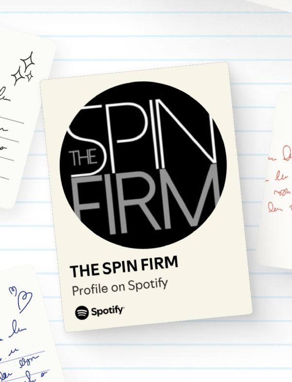 SPOTIFY PLAYLISTS, CHEERS!  @spotify @thespinfirm